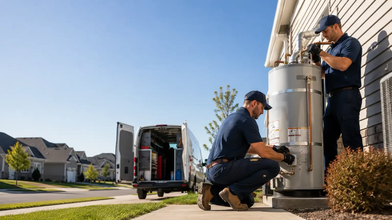 Water Heater Installation in Prospect, OH